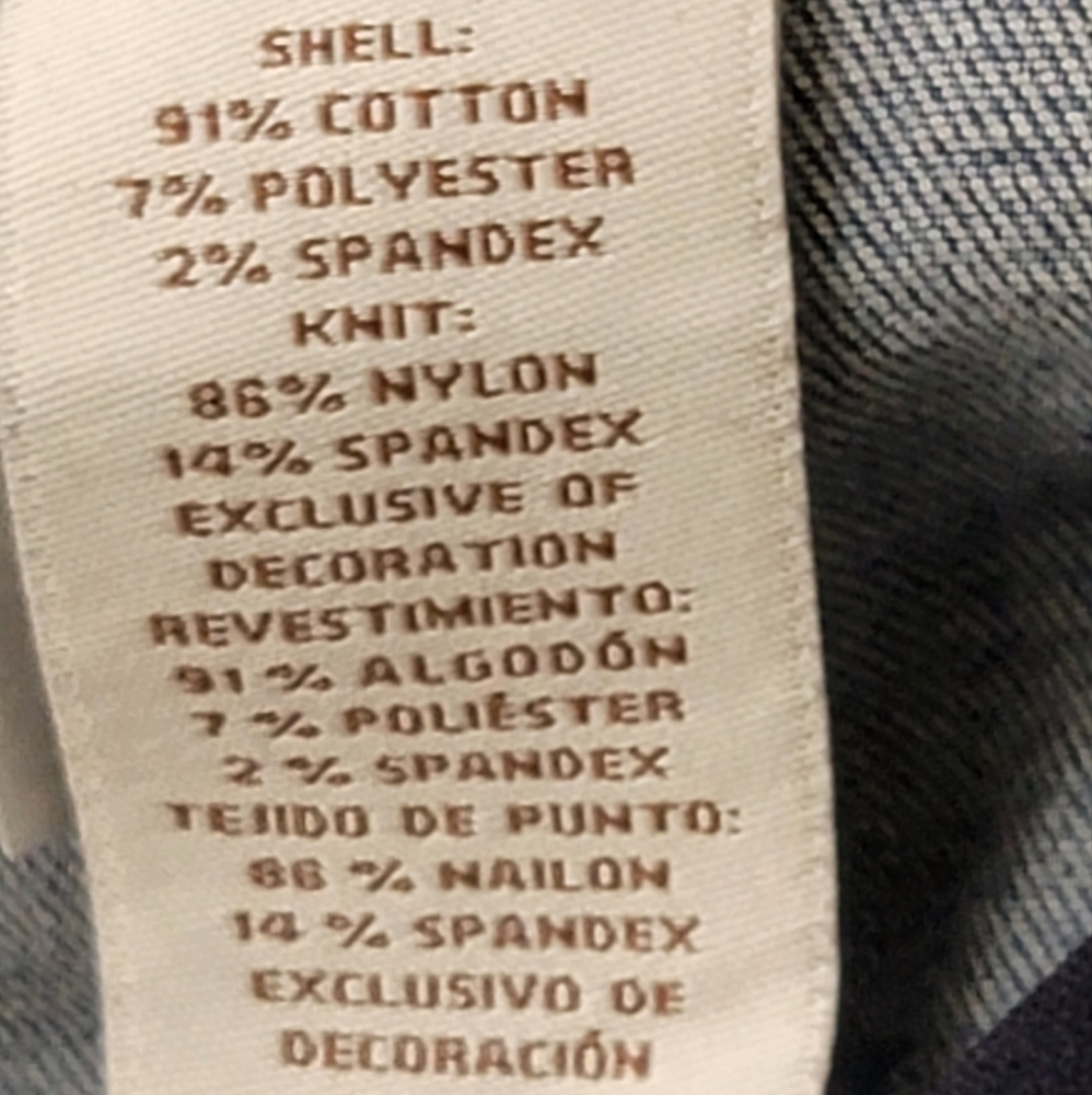 Liz Lange maternity distress skinny jeans jeggings size 4 - Picture 7 of 10